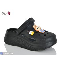 Кроки жіночі на літо (6 пар р.36-41) чорний  "Aba"