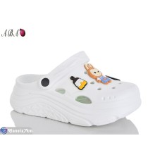 Кроки жіночі на літо (6 пар р.36-41) білий  "Aba"