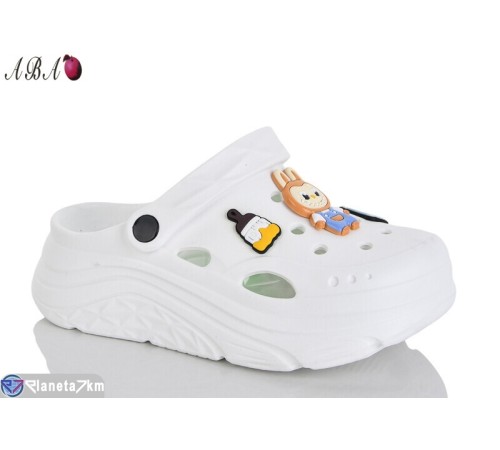 Кроки жіночі на літо (6 пар р.36-41) білий  "Aba"