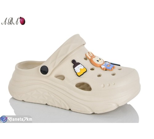 Кроки жіночі на літо (6 пар р.36-41) бежевий  "Aba"