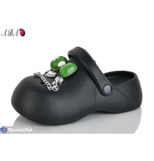 Кроки жіночі на літо (6 пар р.36-41) чорний  "Aba"