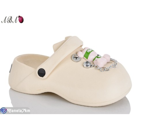 Кроки жіночі на літо (6 пар р.36-41) бежевий  "Aba"