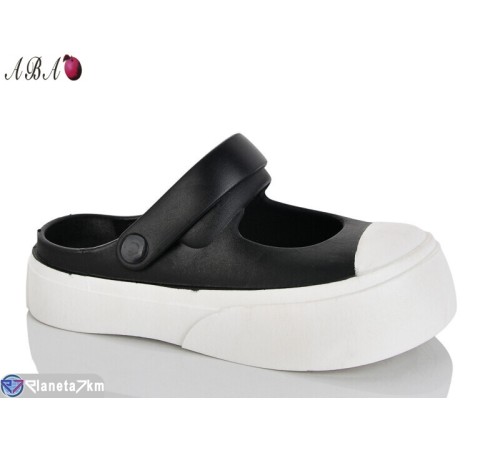 Кроки жіночі на літо (11 пар р.36-41) чорний  "Aba"