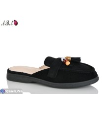 Шлепки жіночі на літо (8 пар р.36-40) чорний  "Aba"