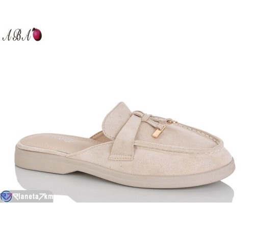 Шлепки жіночі на літо (8 пар р.36-41) бежевий  "Aba"