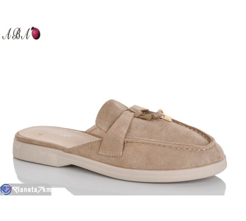 Шлепки жіночі на літо (8 пар р.36-41) бежевий  "Aba"
