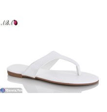 В'єтнамки дитячі на літо (8 пар р.36-41) білий  "Aba"