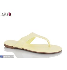 В'єтнамки дитячі на літо (8 пар р.36-41) жовтий  "Aba"