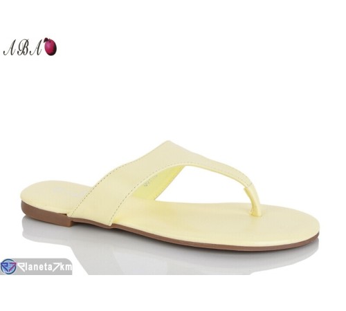 В'єтнамки дитячі на літо (8 пар р.36-41) жовтий  "Aba"