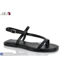 Босоніжки жіночі на літо (8 пар р.36-41) чорний  "Aba"