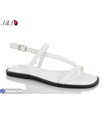 Босоніжки жіночі на літо (8 пар р.36-41) білий  "Aba"