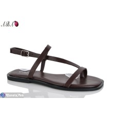 Босоніжки жіночі на літо (8 пар р.36-41) коричневий  "Aba"