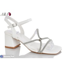 Босоніжки жіночі на літо (6 пар р.36-41) білий  "Aba"