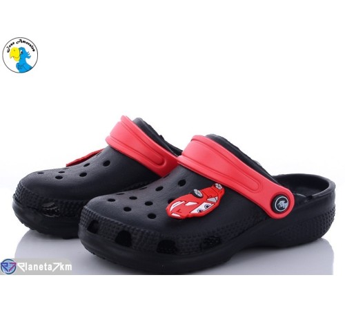 Кроки дитячі на літо (8 пар р.22-28) чорний  "Jose Amorales"