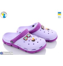 Кроки жіночі на літо (8 пар р.36-41) фіолетовий  "Jose Amorales"