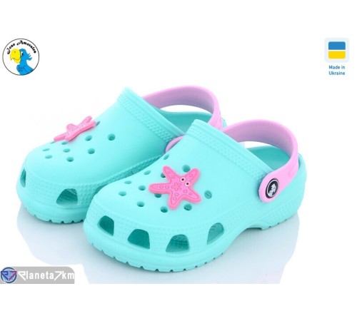 Кроки дитячі на літо (8 пар р.22-28) зелений  "Jose Amorales"