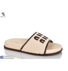 Шлепки жіночі на літо (8 пар р.36-41) бежевий  "Red Sun"