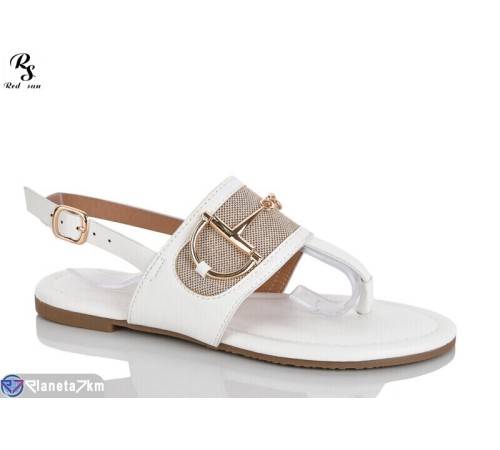 Босоніжки жіночі на літо (8 пар р.36-41) білий  "Red Sun"
