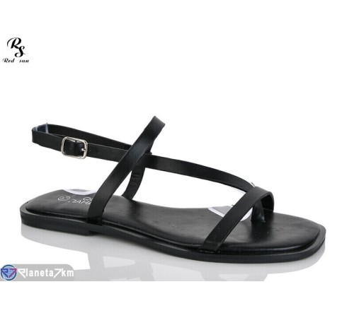 Босоніжки жіночі на літо (8 пар р.36-41) чорний  "Red Sun"