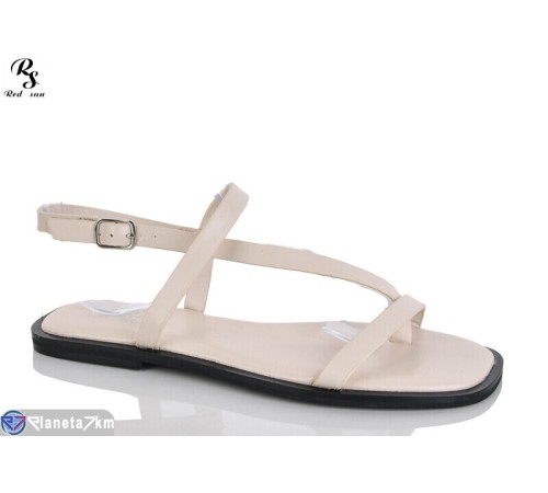 Босоніжки жіночі на літо (8 пар р.36-41) бежевий  "Red Sun"