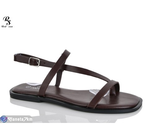 Босоніжки жіночі на літо (8 пар р.36-41) коричневий  "Red Sun"