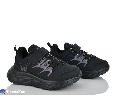 Дитячі кросівки на весну/осінь (8 пар р.26-31) чорний  "Laifakids"