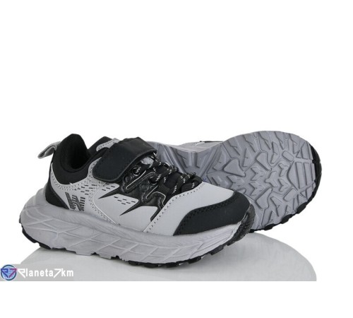 Дитячі кросівки на весну/осінь (8 пар р.26-31) сірий  "Laifakids"