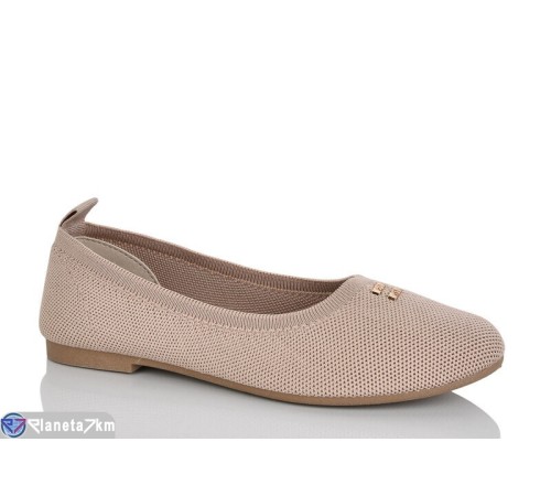 Балетки жіночі на літо (8 пар р.36-41) бежевий  "Kenoa"