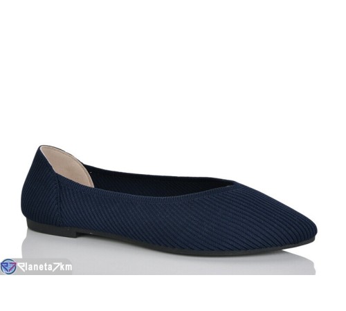 Балетки жіночі на літо (8 пар р.36-41) синій  "Kenoa"