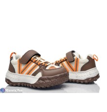 Дитячі кросівки на весну/осінь (8 пар р.26-31) коричневий  "Laifakids"