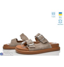 Шлепки жіночі на літо (6 пар р.36-40) бежевий  "Linda"