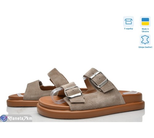 Шлепки жіночі на літо (6 пар р.36-40) бежевий  "Linda"