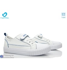 Дитячі кеди на весну/осінь (8 пар р.31-37) білий  "Comfort-baby"