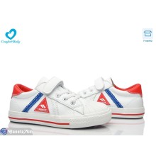 Дитячі кеди на весну/осінь (9 пар р.24-30) білий  "Comfort-baby"