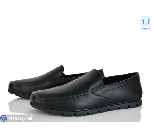 Туфлі жіночі на весну/осінь (6 пар р.46-48) чорний  "KULIBABA"