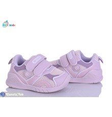 Дитячі кросівки на весну/осінь (8 пар р.18-23) фіолетовий  "BBT"