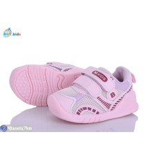 Дитячі кросівки на весну/осінь (8 пар р.18-23) рожевий  "BBT"