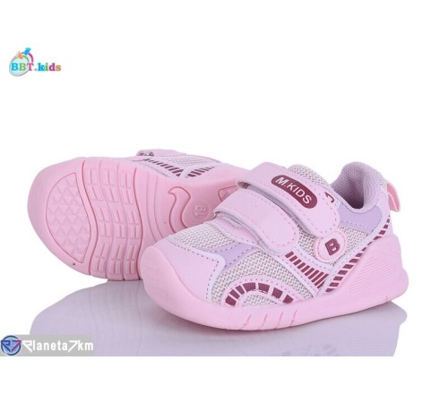 Дитячі кросівки на весну/осінь (8 пар р.18-23) рожевий  "BBT"