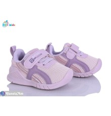 Дитячі кросівки на весну/осінь (8 пар р.18-23) фіолетовий  "BBT"