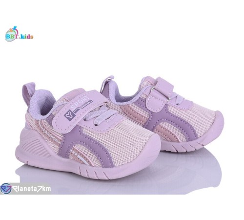 Дитячі кросівки на весну/осінь (8 пар р.18-23) фіолетовий  "BBT"