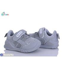 Дитячі кросівки на весну/осінь (8 пар р.18-23) сірий  "BBT"