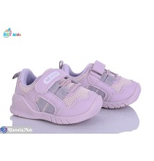 Дитячі кросівки на весну/осінь (8 пар р.18-23) фіолетовий  "BBT"