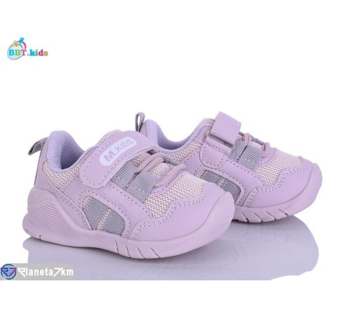 Дитячі кросівки на весну/осінь (8 пар р.18-23) фіолетовий  "BBT"