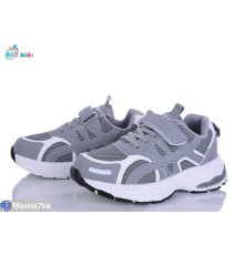 Дитячі кросівки на весну/осінь (8 пар р.32-37) сірий  "BBT"