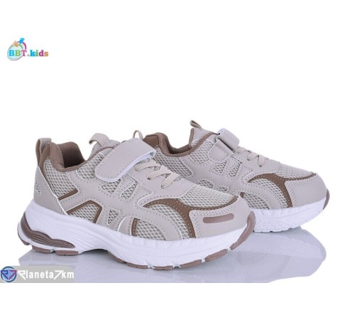 Дитячі кросівки на весну/осінь (8 пар р.32-37) бежевий  "BBT"