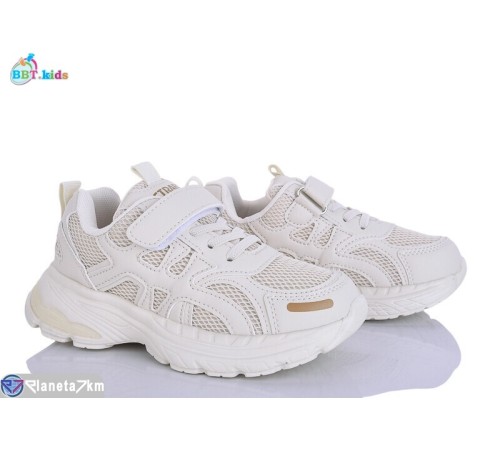 Дитячі кросівки на весну/осінь (8 пар р.32-37) бежевий  "BBT"