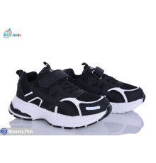 Дитячі кросівки на весну/осінь (8 пар р.32-37) чорний  "BBT"