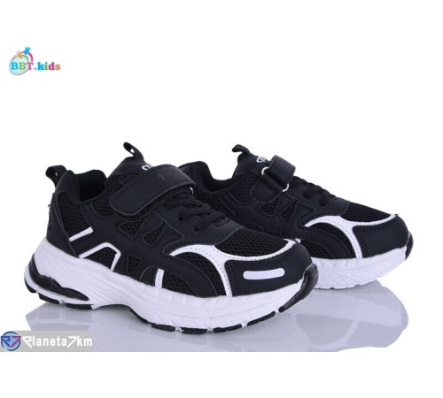 Дитячі кросівки на весну/осінь (8 пар р.32-37) чорний  "BBT"