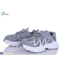 Дитячі кросівки на весну/осінь (8 пар р.32-37) сірий  "BBT"