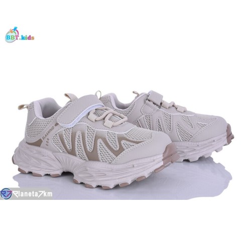 Дитячі кросівки на весну/осінь (8 пар р.32-37) бежевий  "BBT"